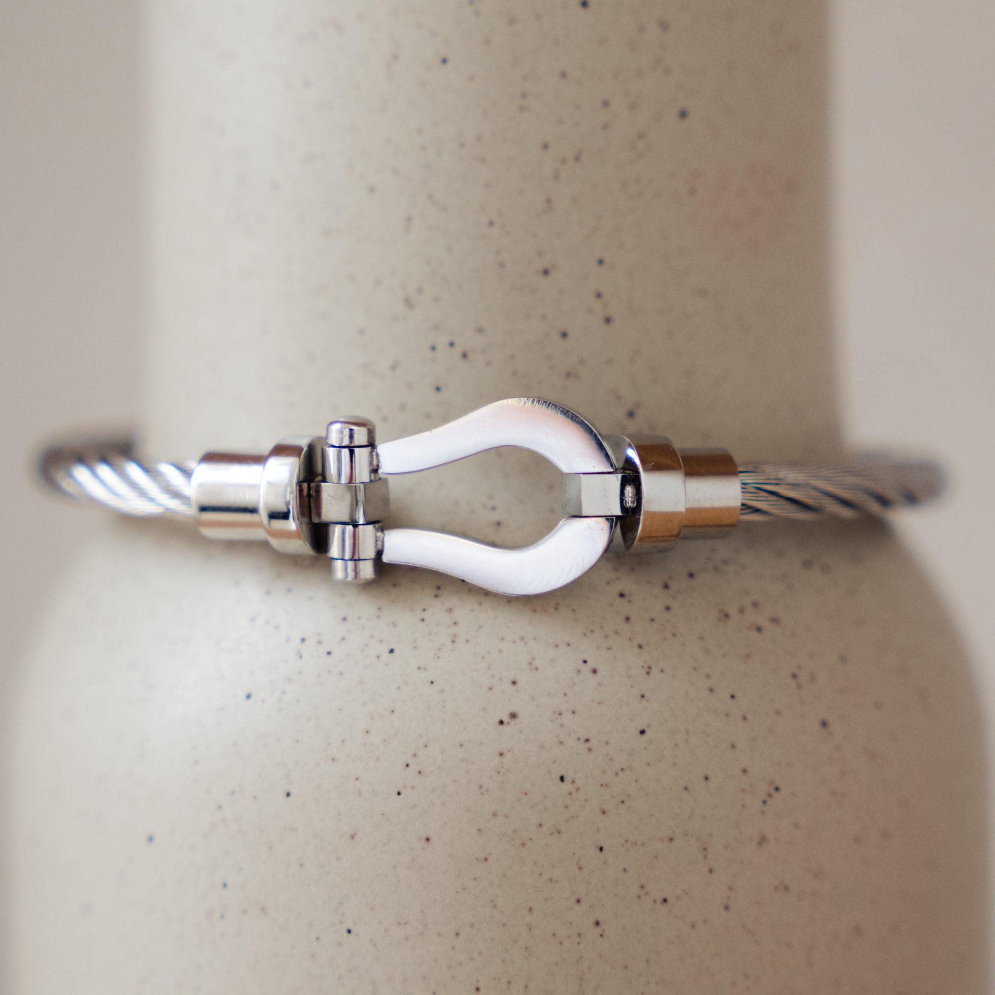 Core bracelet (silver with silver)