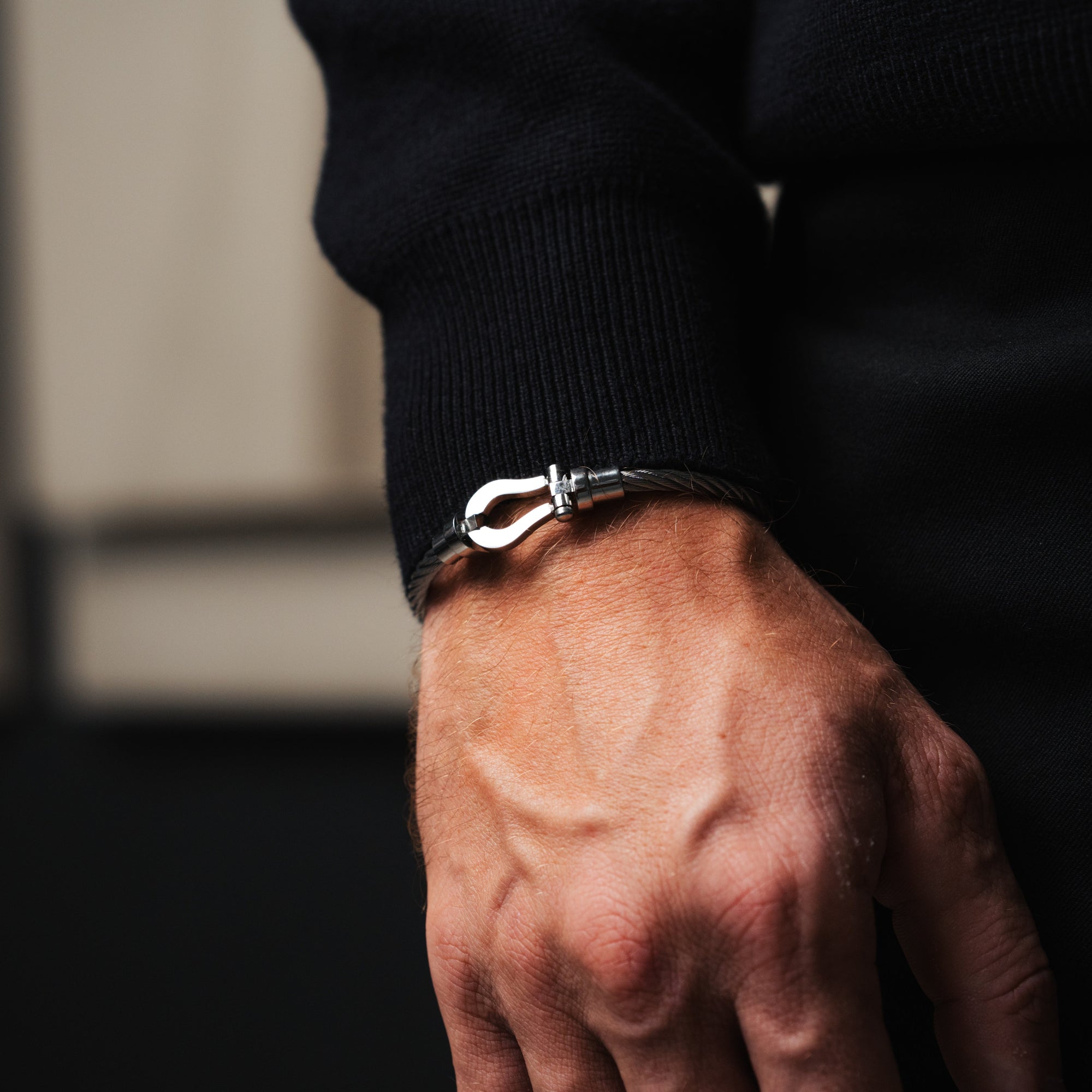 Core bracelet (silver with silver)