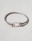 Core bracelet (silver with silver)