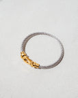 Core bracelet (silver with gold)