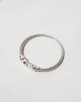 Core bracelet (silver with silver)