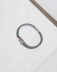 Needle armband (zilver met zilver)